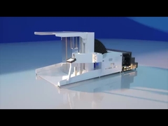 3 Fuoco di carica per la macchina di tornitura carta jogging alimentazione pallet