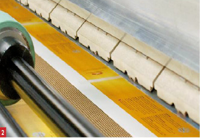 80-100m/Min Laminatore a film termico per adesivi PUR con laminatrice a film a lama calda