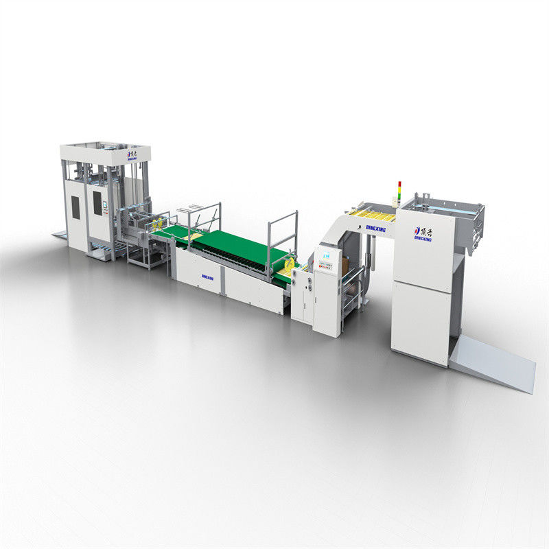 Macchina per la laminazione ad alta velocità a alimentazione posteriore, compresa la gamma di spessore della laminazione da 1 a 10 mm, progettata per una produzione costante