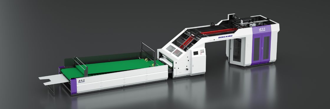 Laminatore ad alta velocità Laminatore a flauto ad alta velocità Materiale di laminazione a membrana di carta Spessore da 1 a 10 mm Attrezzature di imballaggio industriali