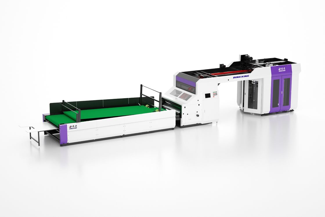 8800 2350 1700 mm Attrezzature per la laminazione del cartone Disegno personalizzabile che offre prestazioni di laminazione e facile manutenzione
