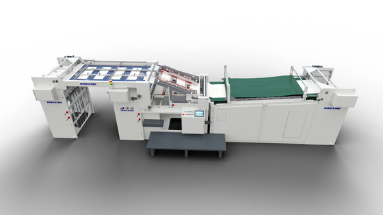 Macchina automatica per la laminazione del cartone con allineamento dinamico DX-1210